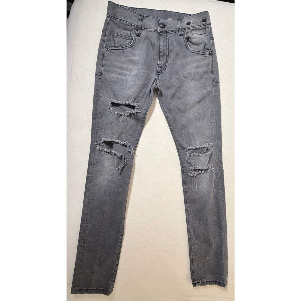 R13 Skate Jeans Grey Marble 
Size 29